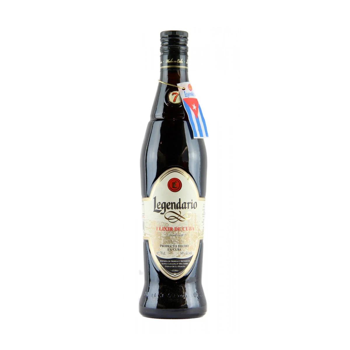 Legendario 7yo Elixir De Cuba 0,7l