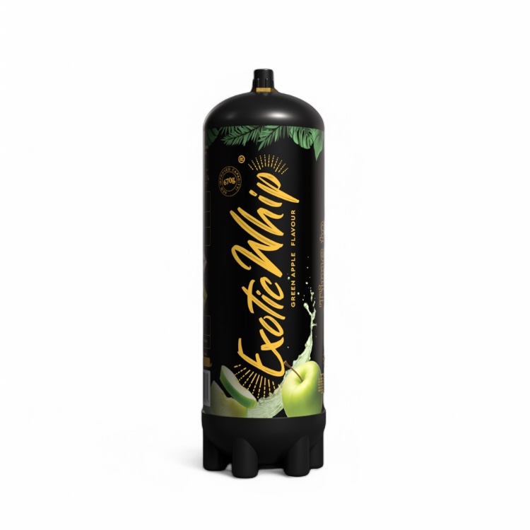 Šlehačková bomba Exotic Whip 670g -  Zelené Jablko