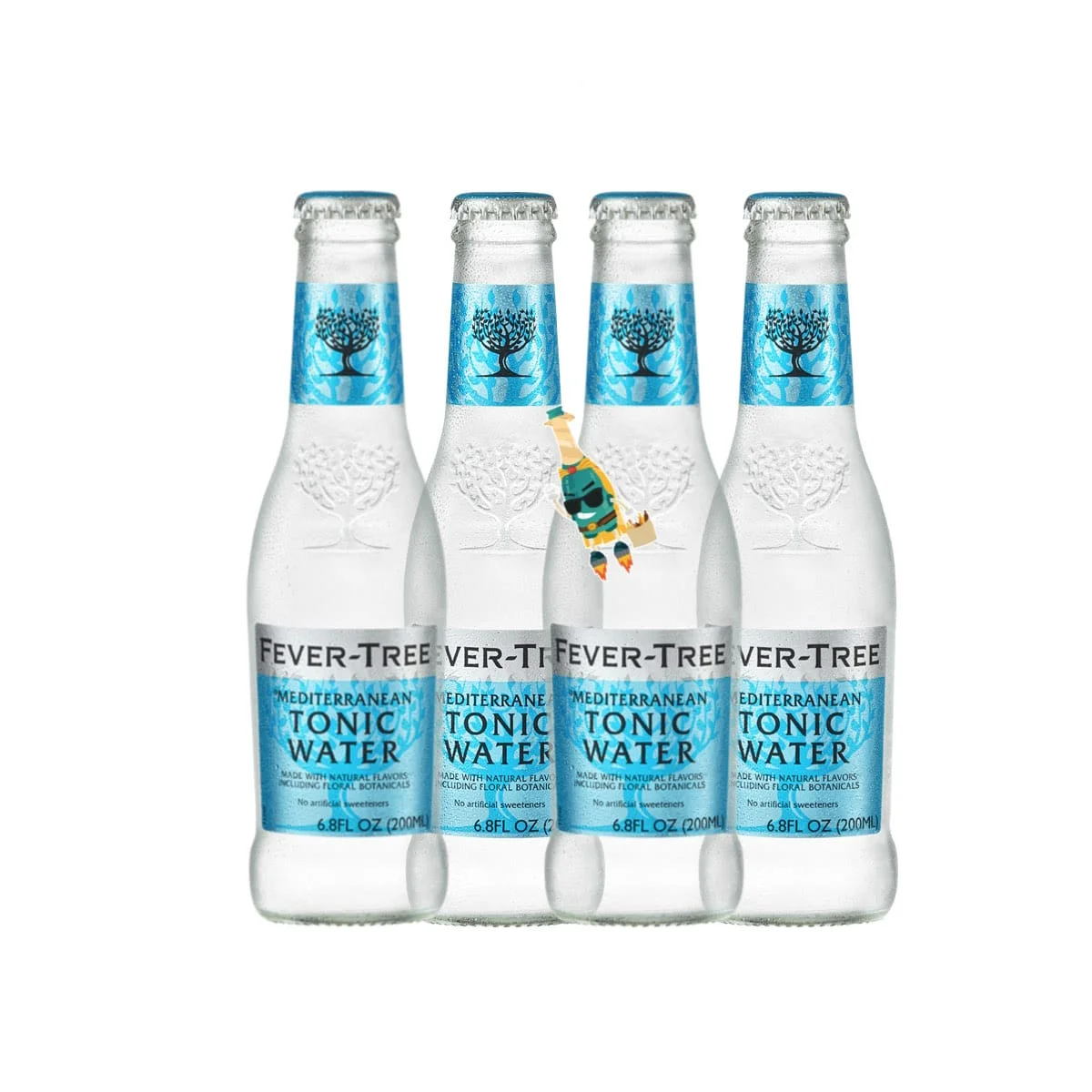 4x Fever-Tree Mediterranean Tonic