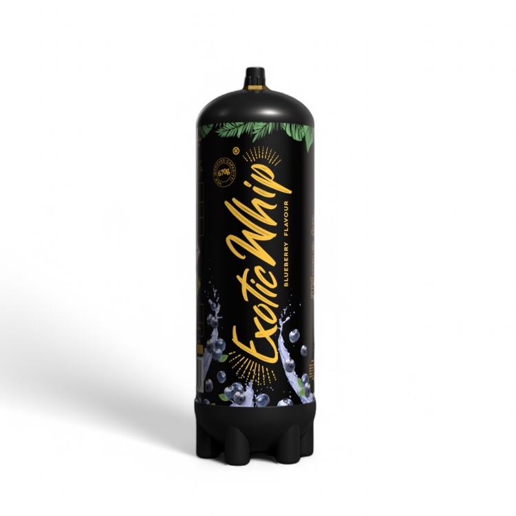 Šlehačková bomba Exotic Whip 670g -  Borůvka