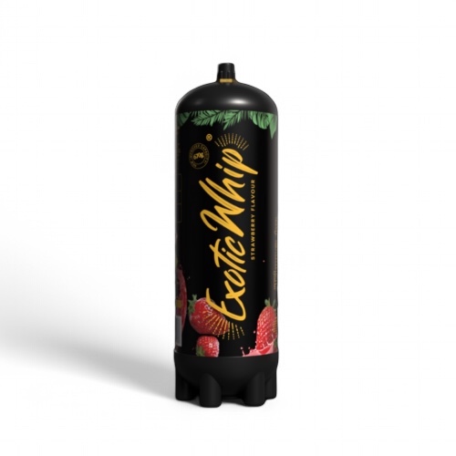 Šlehačková bomba Exotic Whip 670g - Jahoda